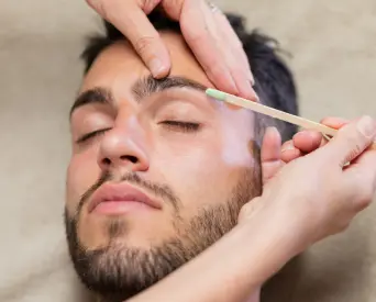 epilation sourcil homme
